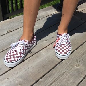 Vans, Authentic (checkerboard) port royal/white
